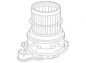 Lexus NX 22-25 heater fan motor