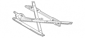 Front subframe strut Audi A4 B8 08-12 prerest