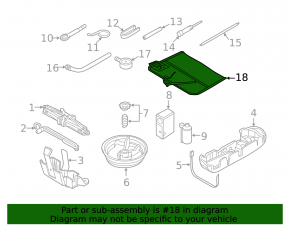 Tool kit set Audi A3 8V 15-20 in case