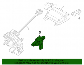 Left door airbag sensor for Kia K5 2021-2022