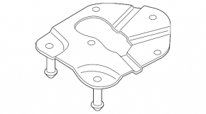 ABS bracket ABS Porsche Macan 15-18