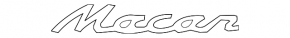 The Porsche Macan 23-26 trunk door emblem "MACAN" is gray.