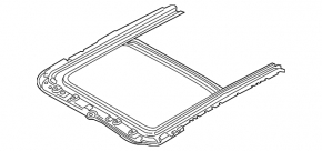 Hatch mechanism frame Mazda CX-30 20-