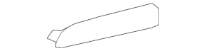 Rear bumper reflector left Mazda 6 13-17