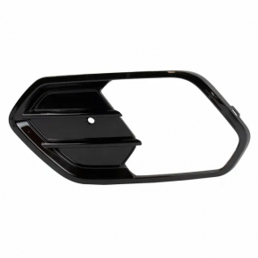 Left bumper grille for Ford Escape MK3 2017-2019, gloss, under fog lights