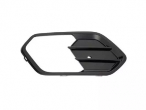 Left bumper grille for Ford Escape MK3 2017-2019, gloss, under fog lights