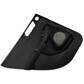 Door trim panel, rear left, Ford Escape MK4 20-22, under the tweeter, black with a black plastic insert, armrest, black plastic, with a handle