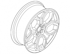 Wheel disk R20 Ford Mustang Mach-E 21-23 type 2