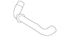 Lower intercooler pipe Land Rover Discovery 17-20 3.0d