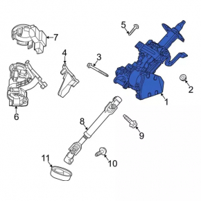 Ford Escape MK4 20-22 Electric Power Steering Column