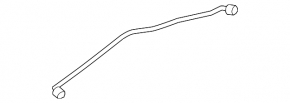 Cooling pipe return BMW X3 F25 11-17