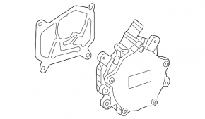 Vacuum pump Mercedes CLA 250 14-19 2.0T