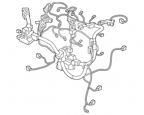 Wiring motor Honda Clarity 18-21 usa