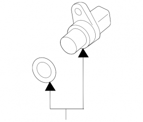 Honda CRV 23-25 HEV Camshaft Position Sensor