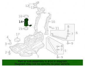 Fuel pump petrol pump VW Atlas 18-23 2.0T, 3.6
