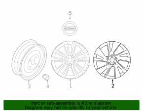 Set of R20 disks 4pcs Nissan Pathfinder 13-20