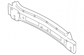Mini Cooper Countryman R60 10-16 Rear Panel, 2 Pieces, White, Back Panel