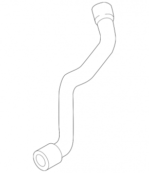 Cooling pipe lower Audi A6 C7 12-15 pre-rest 2.0