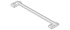 Reinforcement of the front bumper lower beam Mini Cooper F56 3d 14-19 dorest