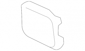 Lexus IS 17-20 Front Bumper Tow Hook Cap