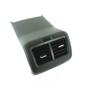 Rear center console trim with air vent for VW Golf 15-17, black, scratches
