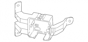 Blind spot sensor bracket right VW Tiguan 18 - broken mount