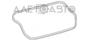 Lexus ES250 ES300h ES350 19-24 Trunk Lid Seal