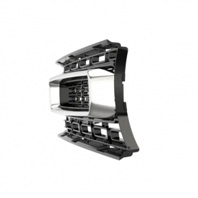 Radiator grill with frame Dodge Challenger 15-19 rest chrome, with emblem