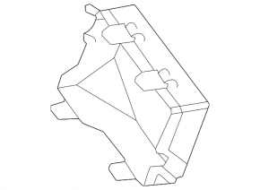 Toyota Sienna 21-25 Trunk Fuse Box Cover