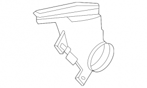Air duct for front left door trim Audi A3 22-26