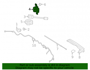 BSM Blind Spot Sensor Bracket, Right, Mercedes A-Class V177 19-22