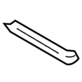 Front bumper mount, left fender, Ford Edge 15-18 pre-restored