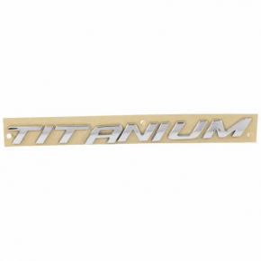 Emblem inscription TITANIUM trunk door Ford Escape MK3 16-18 rest