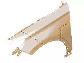 Front right fender Lincoln MKC 19-19