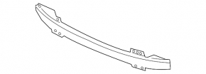 Front Bumper Reinforcement Ford Explorer 20-24