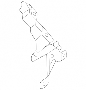 Hood hinge left Ford Mustang Mach-E 21-23