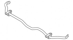 Rear stabilizer bar for Porsche Cayenne 19-23