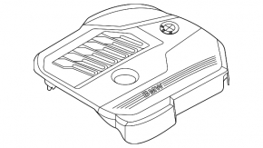 BMW X7 G07 19-22 3.0T Engine Cover