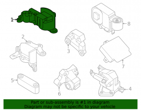 Right engine mount Nissan Murano 25-26