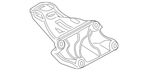 Right engine mount bracket for BMW X5 F15 16-18 plug-in