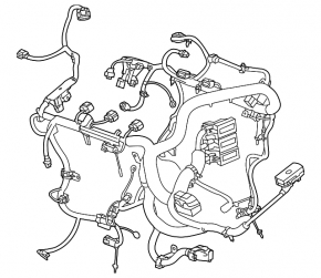 Cadillac CTS 14-2.0T RWD Engine Wiring