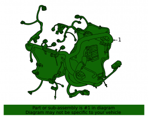 Cadillac CTS 14-2.0T RWD Engine Wiring
