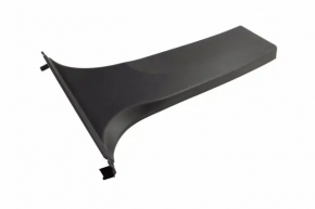 Chevrolet Volt 16" lower right center pillar trim - black