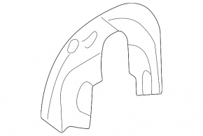 Front left fender liner VW Taos 22-25