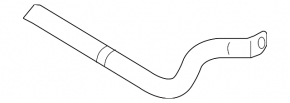 Rear stabilizer bar for Lexus CT200h 14-17
