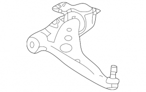 Lower control arm front left Infiniti QX50 19-