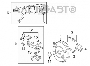 GTZ reservoir Hyundai Elantra AD 17-20 automatic transmission