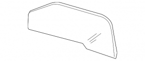 Glass door front right VW Tiguan 09-17