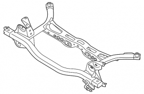 Subframe rear VW Golf 15-