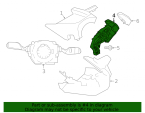 Gearbox shifter assembly BMW i3 14-21